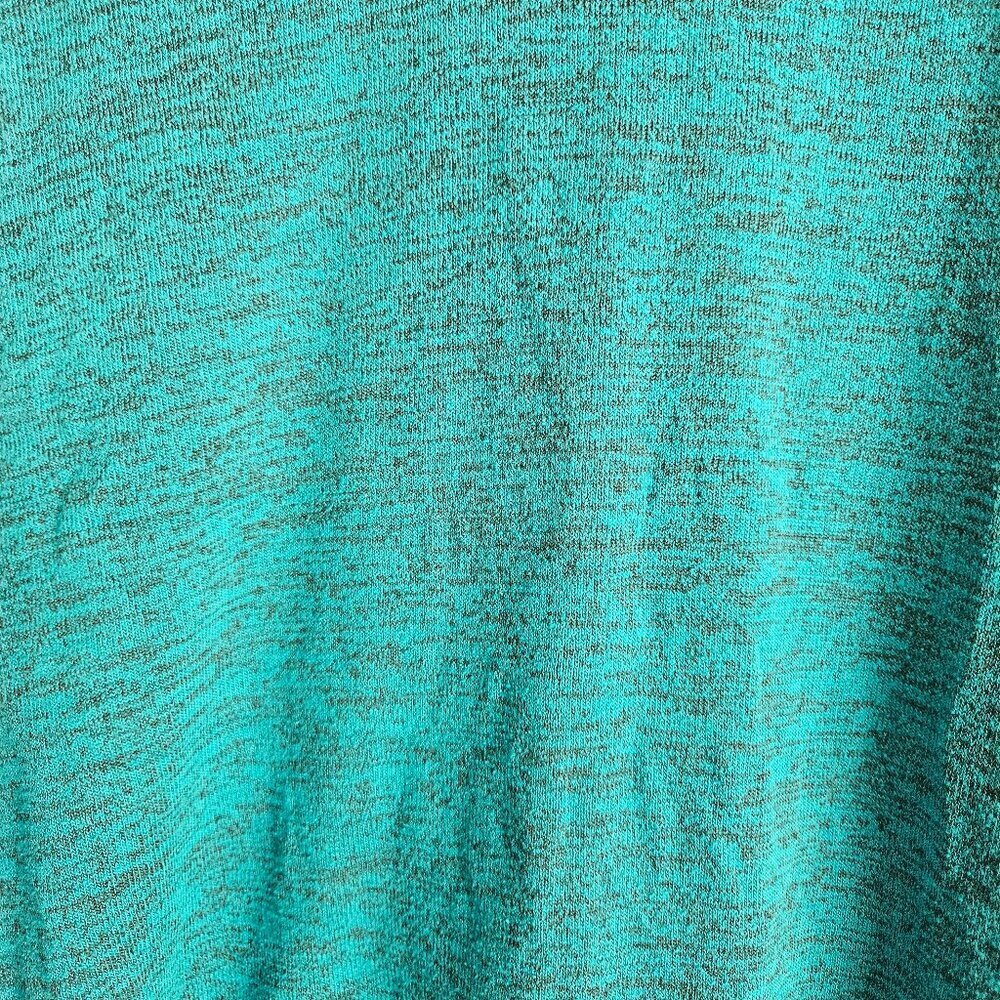Tek gear dry tek gym Pullover workout shirt tunic teal black Slits On Sides XL - Picture 5 of 6